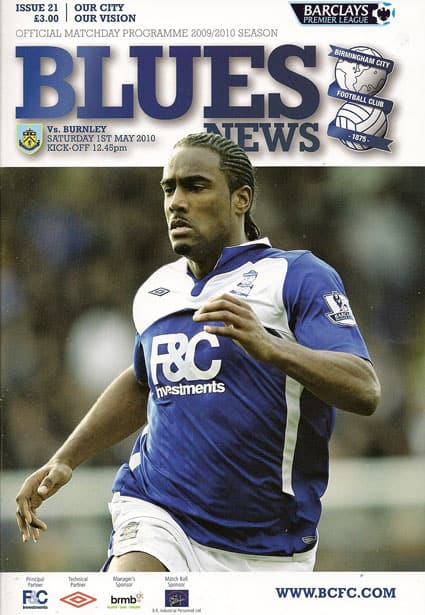 Birmingham City FC v Burnley FC